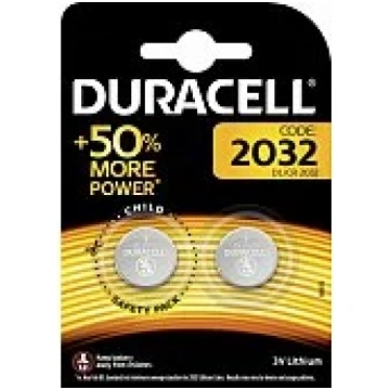 Duracell CR2032 2-pack Baterijas DL2032B2-DURACELL