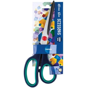 SCISSORS 220MM HOME USE W/SOFT RUBBER 91119 (40309