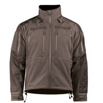 Melna Mil-Tec® softshell jaka