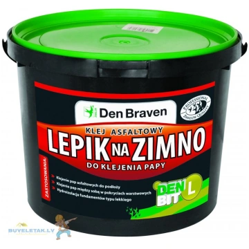 Bituma līme ruberoīdam DEN BIT L 5kg 25872