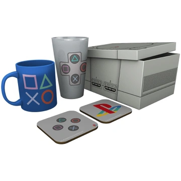 PLAYSTATION - Box Glass XXL + Mug + 2 Coasters Cla