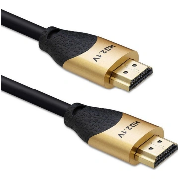 Qoltec HDMI v2.1 cable UHS 8K 60Hz 28AWG GOLD 2m (