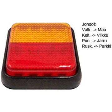 LED aizmugures lukturis 1610-22033