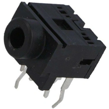 Connector: Jack 3,5mm; socket; female; stereo; way