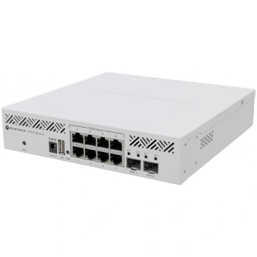MikroTik CRS310-8G+2S+IN pārvaldāms L3 slēdzis — 8