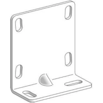 Rear mounting bracket, Foto sensors XU, accessory 