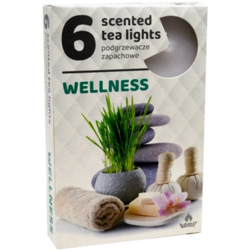 Tējas sveces "Wellness" (6 gab.)