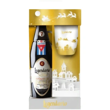 Rums Legendario Elixir 7 YO (Ziemassvētku komplekt