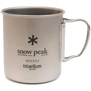 Snow Peak viensienas kempinga trauki Titanium, kau