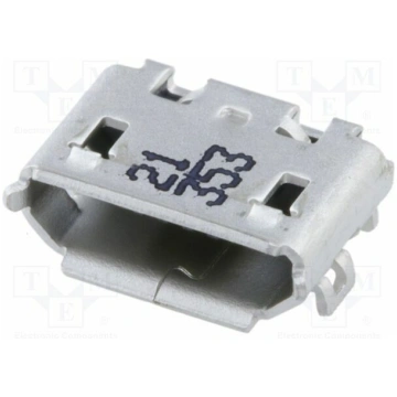 Connector: USB B micro; SMT; PIN: 5; horizontal; s