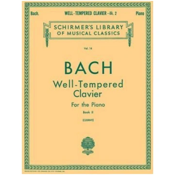 Well Tempered Clavier - Book 2: Schirmer Library o