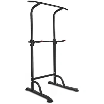 FUNJEPE Power Tower Workout Dip Station Pull Up Ba