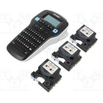 Label printer; Keypad: QWERTY; LabelManager 160; D