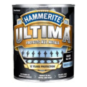 Hammerite PAINT ULTIMA SMOOTH BLACK 0.7L