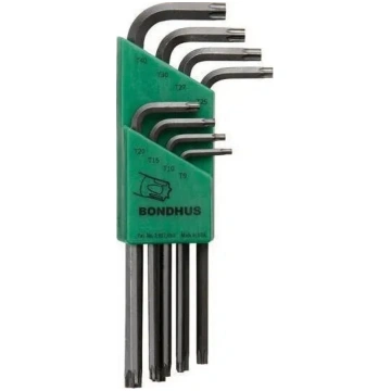 Garie Torx (TX) atslēgu komplekts Bondhus BO31834,
