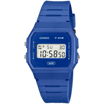 CASIO Unisex Watch Rokas pulkstenis F-91WB-2A1EF /
