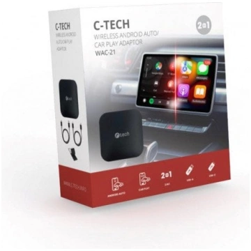 C-TECH Bezdrátový adaptér C-TECH WAC-21, Android A
