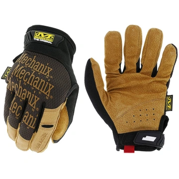 Darba cimdi DURAHIDE, melni/brūni, 8/S, MECHANIX W
