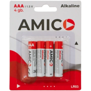 Baterija AAA 4gb Amico