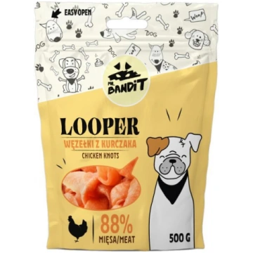 MR.BANDIT LOOPER CHICKEN KNOTS/VISTAS MEZGLI 500G