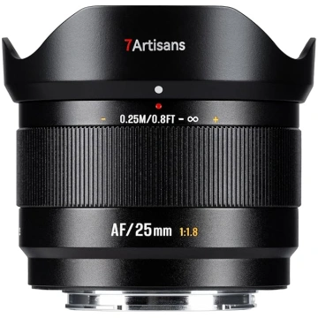 7artisans AF 25mm F1.8 APS-C FX objektīvs 180g Lie