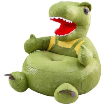Bērnu pufs / krēsls - zaļš DINO Marimara.lt