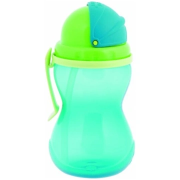 CANPOL pudele ar salmiņu 12 mēn+ 370 ml 56/113, zi