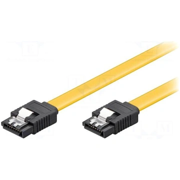 Cable: SATA | both sides,SATA L-Type plug | 1m | y