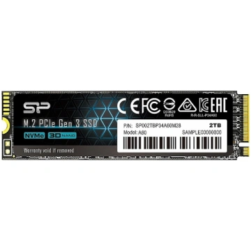 SILICON POWER SSD Ace A60 2TB M.2 PCIe Gen3 x4 NVM