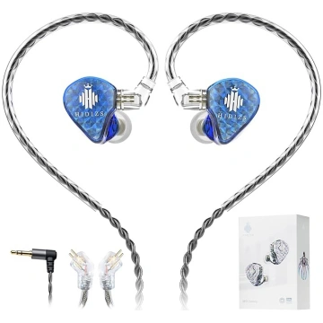 Hidizs MS1-Galaxy Gaming Earbuds Wired Augstas vei