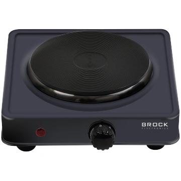 BROCK EP 100 BK Vienriņķa elektrisk plītiņa ( EP 1