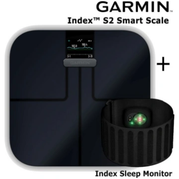 GARMIN Index™ S2, Black Scale + Index Sleep Monito