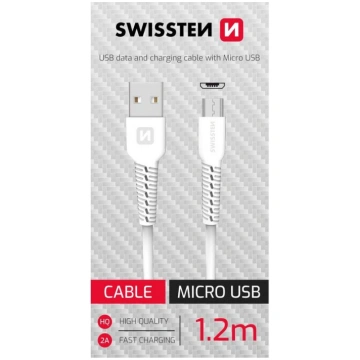 Swissten Swissten Data Kabelis USB / Micro USB 1.2
