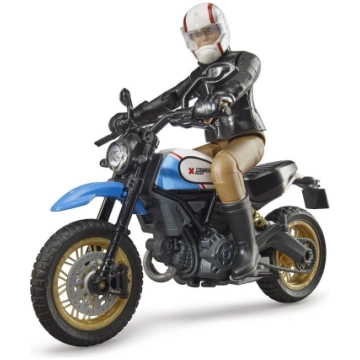 Rotaļlieta BRUDER, Ducati Scrambler motocikls ar m