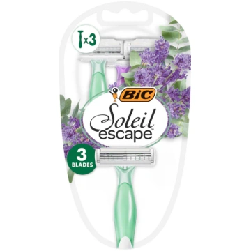 BIC Soleil Escape sieviešu skuvekļi 3 asmeņi - lav