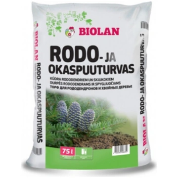 Kūdra rododendriem un skujeņiem Biolan 75L