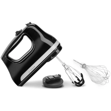 KitchenAid 6 ātrumu rokas mikseris, Onyx Black
