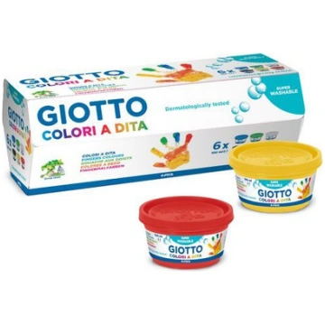 GIOTTO COLORI A DITA 6x100ml