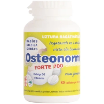 Osteonorm Forte 700 mg, 80 tabletes