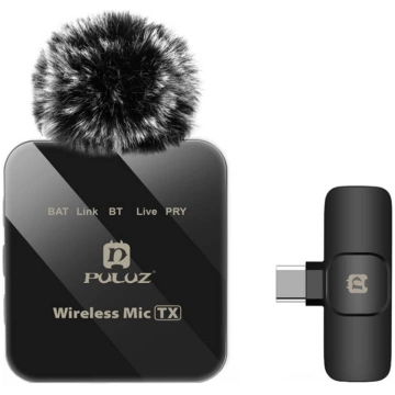 Puluz Wireless Lavalier Microphone PU648B (USB-C)
