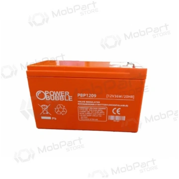 Akumulators Power Bubble Premium PBP1209 (9Ah, 12V