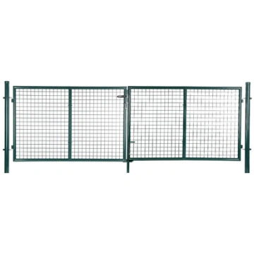 Divviru vārti / dārza durvis 100 x 320 cm Songmics