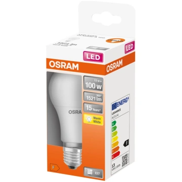 Parathom Classic LED E27 13 W Warm White OSRAM 405
