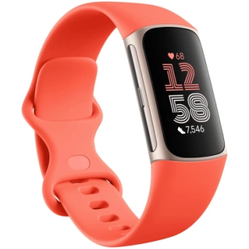 FITBIT Fitbit Charge 6 Obsidian / Melns Alumīnijs 