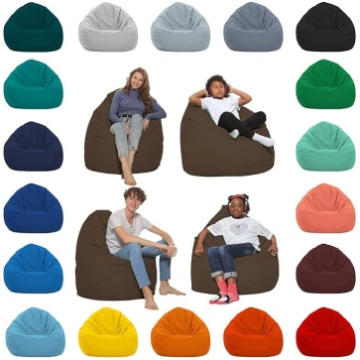 Bean bag, XXL floor cushion with EPS beads for adu