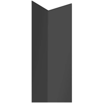 Stūra līste SALAG PVC 15x15mm/ 2,9m, melna