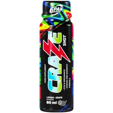 6 PAK CRAZE Shot 80 ml 6Pak Nutrition