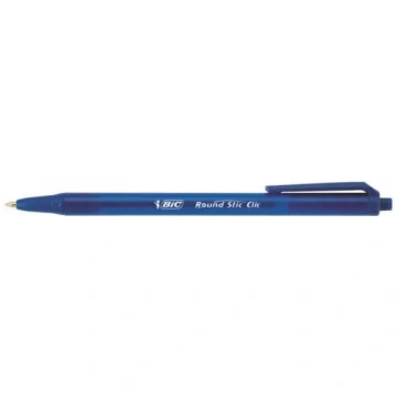 Klipsa atsperes pildspalva BIC Round Stic Clic