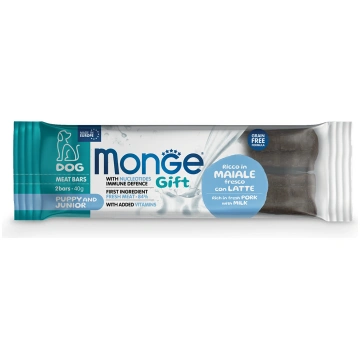 Monge Dog Gift Meat Bars Puppy And Junior Rich in 