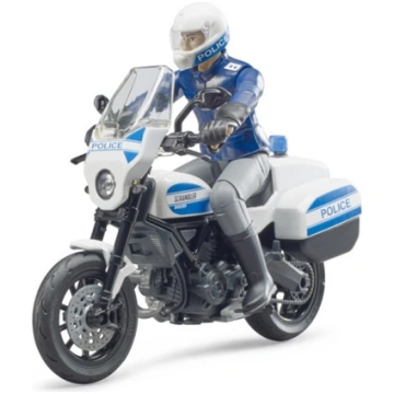 Bruder bworld Scrambler Ducati police. - 62731 | 6